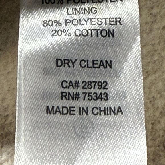 Joie Cropped Shacket Shirt Jacket Sz XL Boiled Wool Feel Ivory Blogger Favorite - Picture 8 of 8